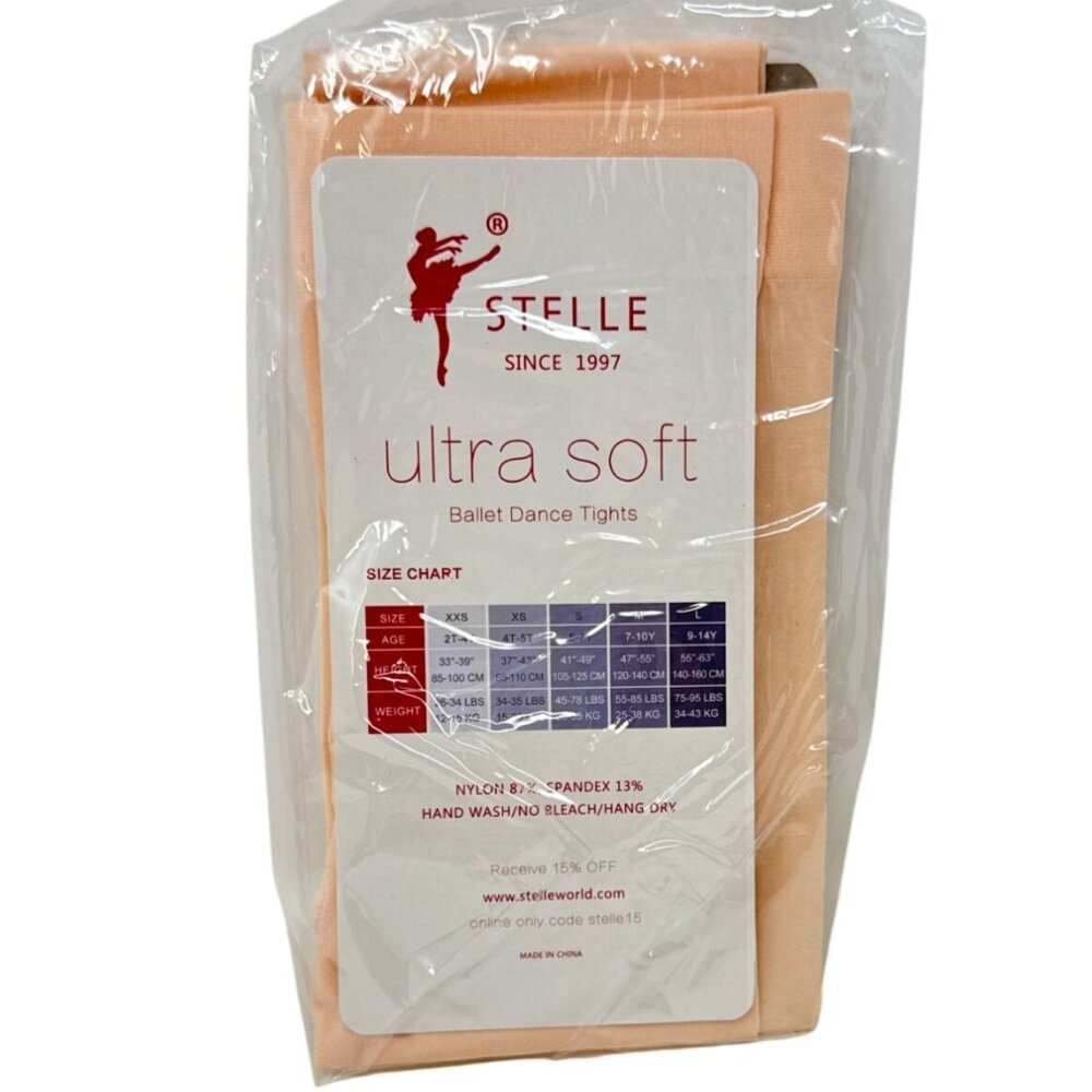 Stelle Ultra Soft Ballet Dance Tights XXS
